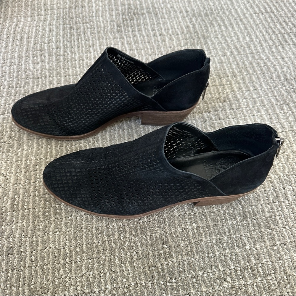 Vince Camuto Black Suede Booties